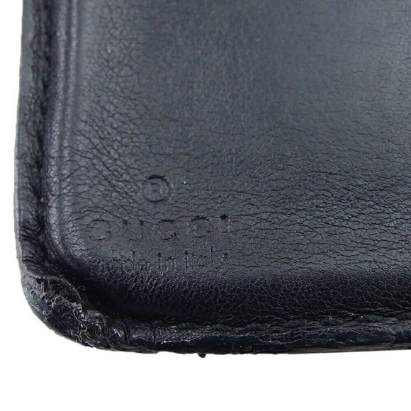 Auth Gucci Two-folded wallet Gucci Shima leather - Picture 10 of 10